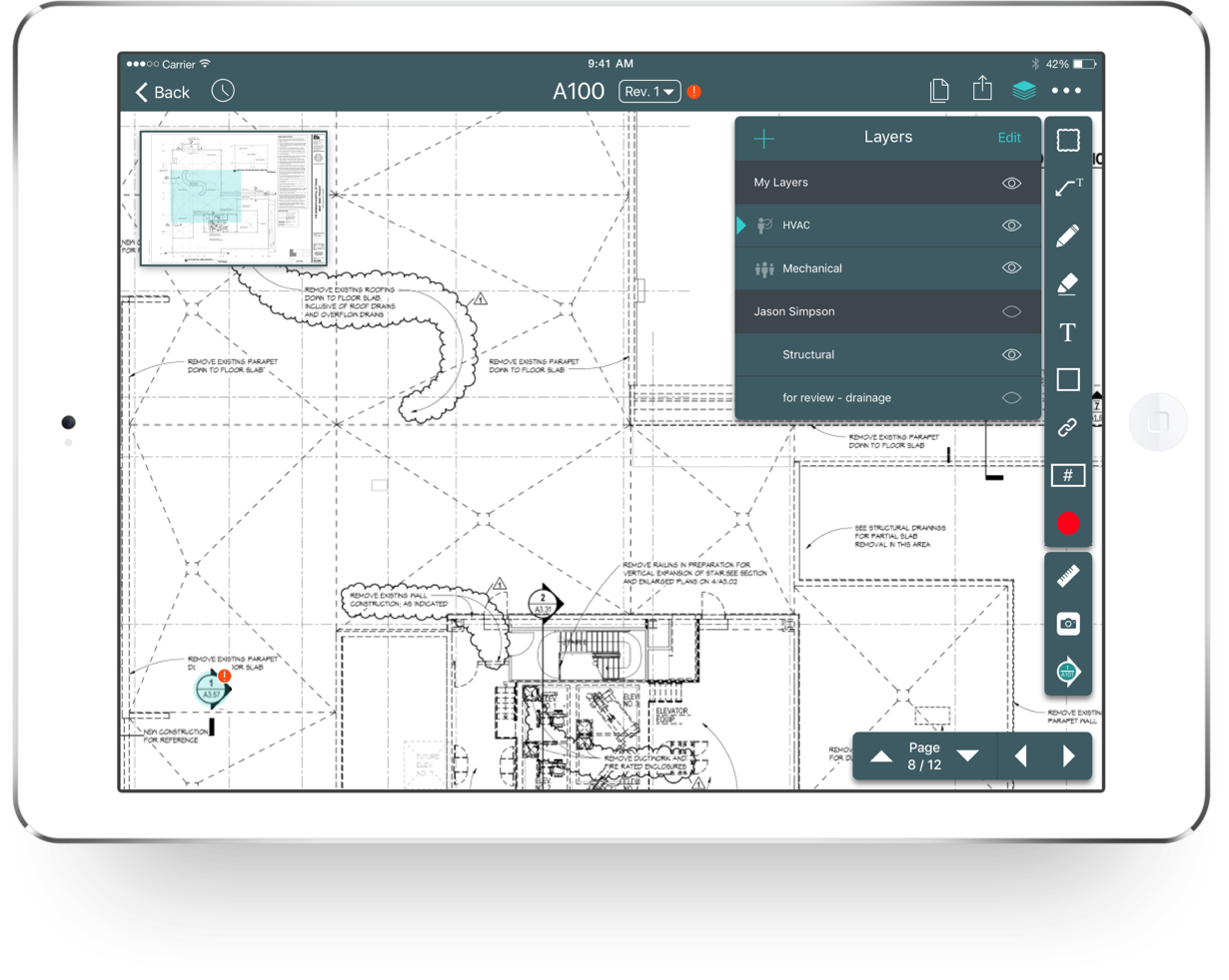 Smartuse Layers Screen